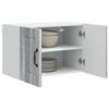 vidaXL Kitchen Cabinet Grey Sonoma 60 x 31 x 40 cm Engineered Wood