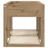 vidaXL Bunk Bed for Kids Artisan Oak 100 x 200 cm Engineered Wood