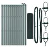 vidaXL Fence Post Green 25 x 0.5 m (19 x 19 mm mesh) Steel