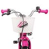 vidaXL Kids Bike 20'' for 6-11 Years Old Dark Pink