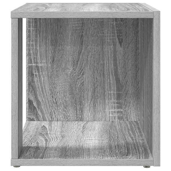 vidaXL Side Table Grey Sonoma 33x33x34.5 cm Engineered Wood