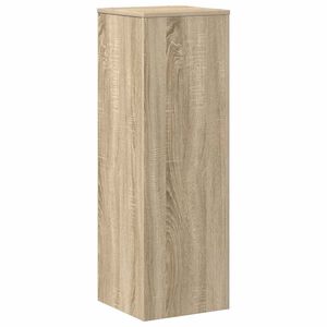 vidaXL Plant Stand Sonoma Oak 33x33x100 cm Engineered Wood