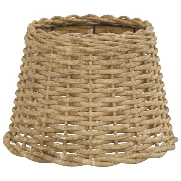 vidaXL Lamp Shade Brown &Oslash;30x20 cm Wicker