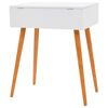 vidaXL Dressing Table with Mirror MDF 60x40x75 cm