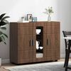 vidaXL Sideboard Brown oak 55.5 x 29 x 100 cm Engineered Wood