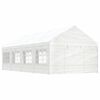 vidaXL Gazebo with Roof White 8.92x4.08x3.22 m Polyethylene