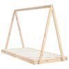vidaXL Kids Bed Frame 90x200 cm Solid Wood Pine
