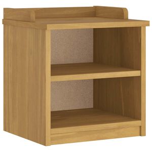 vidaXL Hallway Bench "SANDNES" 45x40x50 cm Solid Wood Pine