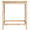 vidaXL Bar Table 100x50x110 cm Solid Wood Pine