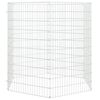 vidaXL Free Range Animal Enclosure 6-Panel 54x100 cm Galvanised Iron