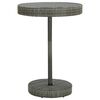 vidaXL 5 Piece Garden Bar Poly Rattan Grey