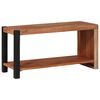 vidaXL Bookshelf Brown 80 x 30 x 40 cm Solid Acacia wood