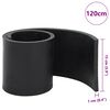 vidaXL Rubber Edge for Snow Plow Black 120x15x1 cm