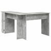 vidaXL Corner Desk Concrete Grey 140 x 113.5 x 75 cm Engineered Wood