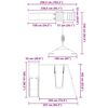 vidaXL Outdoor Playset Impregnated Wood Pine