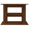 vidaXL Aquarium Stand Brown Oak 80x35x60 cm Engineered Wood