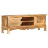 vidaXL TV Cabinet 120x30x42 cm Solid Mango Wood