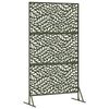 vidaXL Privacy Screen Olive 100 x 50 x 180 cm Steel