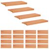 vidaXL Stair Treads 20 pcs 80 x 30 x 2 cm Varnish Solid Beech Wood