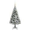 vidaXL Artificial Christmas Tree with 150 LEDs with Stand Green 120 cm