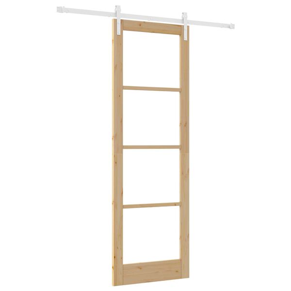 vidaXL Sliding Door ORKDAL Natural 78 x 232 cm