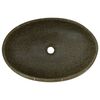 vidaXL Countertop Basin Multicolour Oval 59x40x15 cm Ceramic