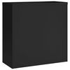 vidaXL File Cabinet Black 90x40x130 cm Steel