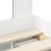 vidaXL Bed Frame with Headboard White 90 x 190 cm Solid Pine Wood