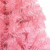 vidaXL Christmas Tree with 150 LEDs with Stand Pink 150 cm PVC
