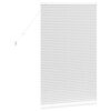 vidaXL Window Blind with Curtains Manual White Aluminium