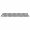 vidaXL Stair Tread Rectangular 4 pcs Silver 40 x 20 cm Aluminium