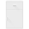 vidaXL Storage Cabinet White 56.5x39x90 cm Engineered Wood