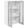 vidaXL Hanging Cabinet Grey Sonoma 60 x 31 x 100 cm Engineered Wood