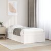 vidaXL Bed Frame without Mattress White 100x200 cm Solid Wood Pine