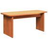 vidaXL Coffee Table 2 pcs Wax Brown Solid pine wood