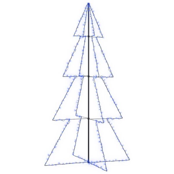 vidaXL Christmas Cone Tree 360 LEDs Indoor and Outdoor 143x250 cm