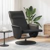 vidaXL Massage Recliner Chair Black 71 x 90 x 105 cm Faux Leather