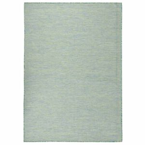vidaXL Outdoor Flatweave Rug 200x280 cm Turquoise
