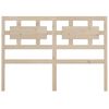 vidaXL Bed Headboard 185.5x4x100 cm Solid Wood Pine