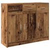 vidaXL Sideboard Old Wood 91x28x75 cm Engineered Wood