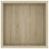 vidaXL Wall-Mounted TV Cabinet Sonoma Oak 102x35x35 cm Engineered Wood