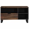 vidaXL TV Units with Drawer Walnut 80 x 33 x 46 cm Engineered wood