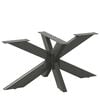 vidaXL Coffee Table Leg Spider Shape Anthracite 98x58x(42-43) cm Steel