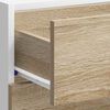 vidaXL Bottom Cabinet Lyon Sonoma Oak 40x46x81.5 cm Engineered Wood