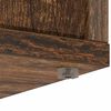 vidaXL Cat House Smoked Oak 51 x 30 x 42.5 cm Engineered Wood