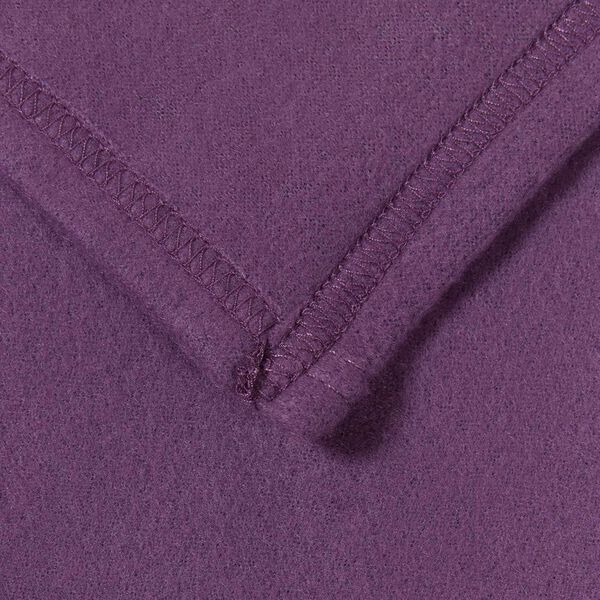 vidaXL Throw Blanket Purple 170 x 130 cm Fleece