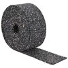 vidaXL Rubber Granulate Roll Black 500 x 12 x 0.8 cm Rubber