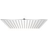 vidaXL Rain Shower Head Stainless Steel 40x40 cm Square