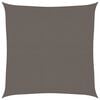 vidaXL Sunshade Sail 160 g/m&sup2; Anthracite 6x6 m HDPE