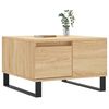 vidaXL Coffee Table Sonoma Oak 55x55x36.5 cm Engineered Wood